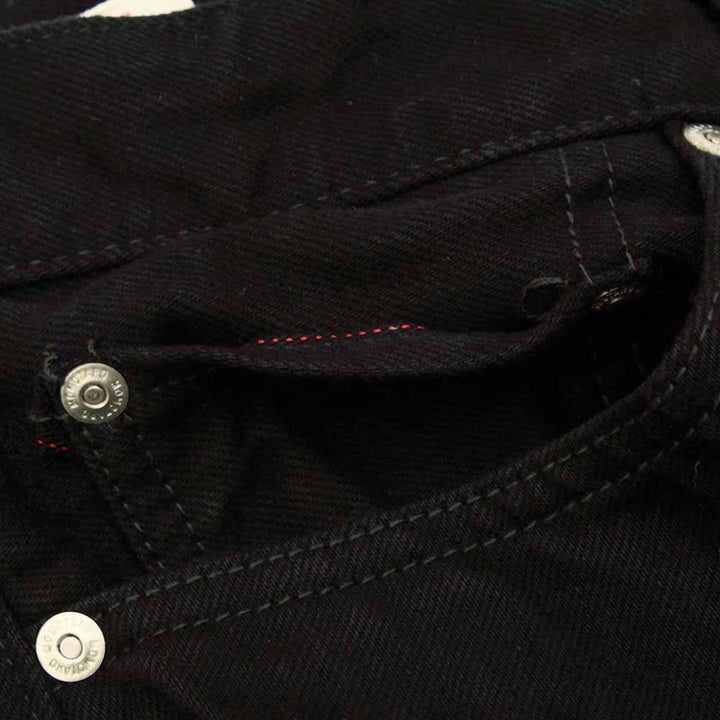 MOMOTARO JEANS - #100 STRAIGHT - KYOTOMONTSUKI DYED - MMJE6401