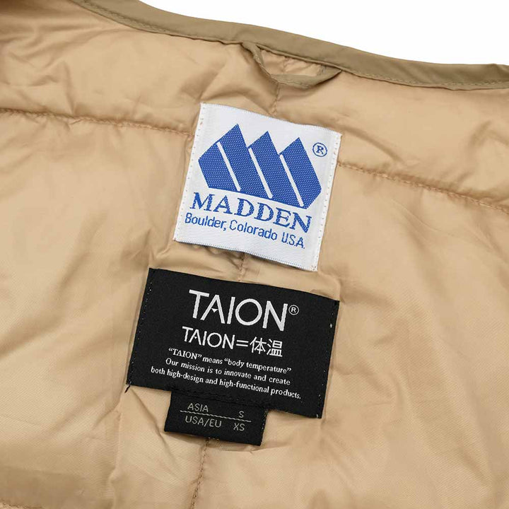 TAION ＆ MADDEN - BY SUNNY SPORTS - INNER DOWN VEST - MD24F017TN