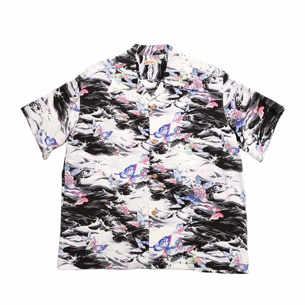 SUN SURF - S/S RAYON HAWAIIAN SHIRT - BUTTERFLY SPLASH - SS39627