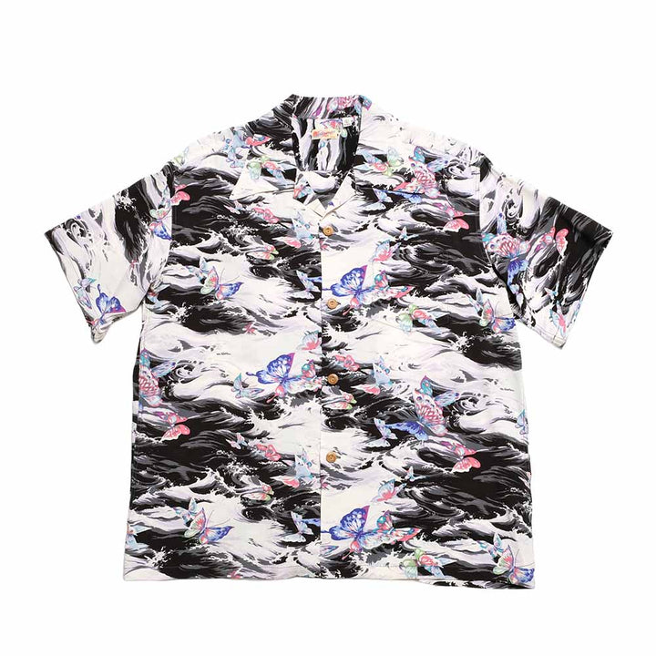 SUN SURF - S/S RAYON HAWAIIAN SHIRT - BUTTERFLY SPLASH - SS39627