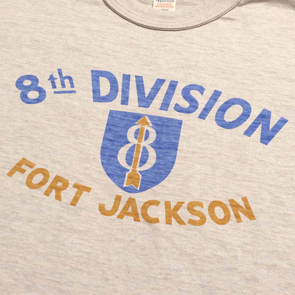 WAREHOUSE - Lot 4601 - S/S T-SHIRT - FORT JACKSON - 4601FOR-26