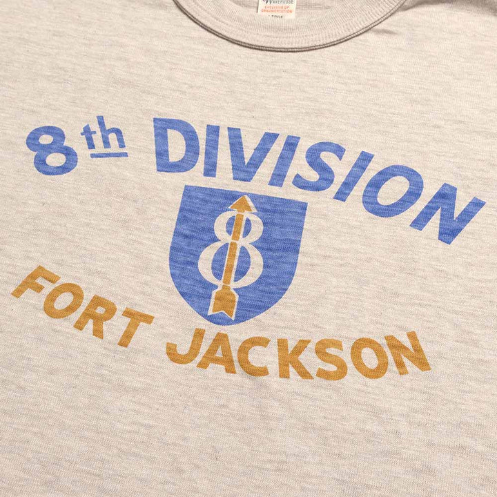 WAREHOUSE - Lot 4601 - S/S T-SHIRT - FORT JACKSON - 4601FOR-26