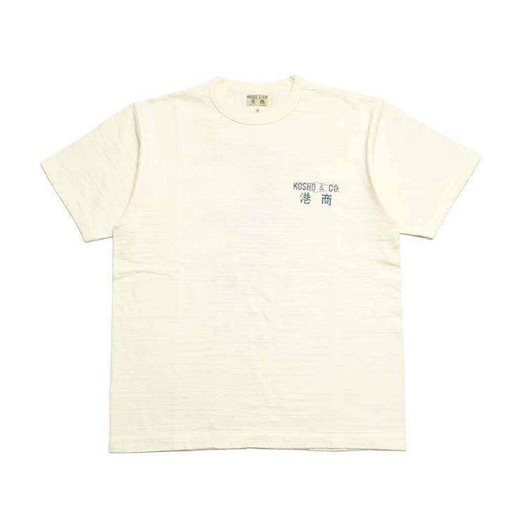 TAILOR TOYO - KOSHO & CO. SLUB YARN T-SHIRT - 一番 (Ichiban) - TT79713