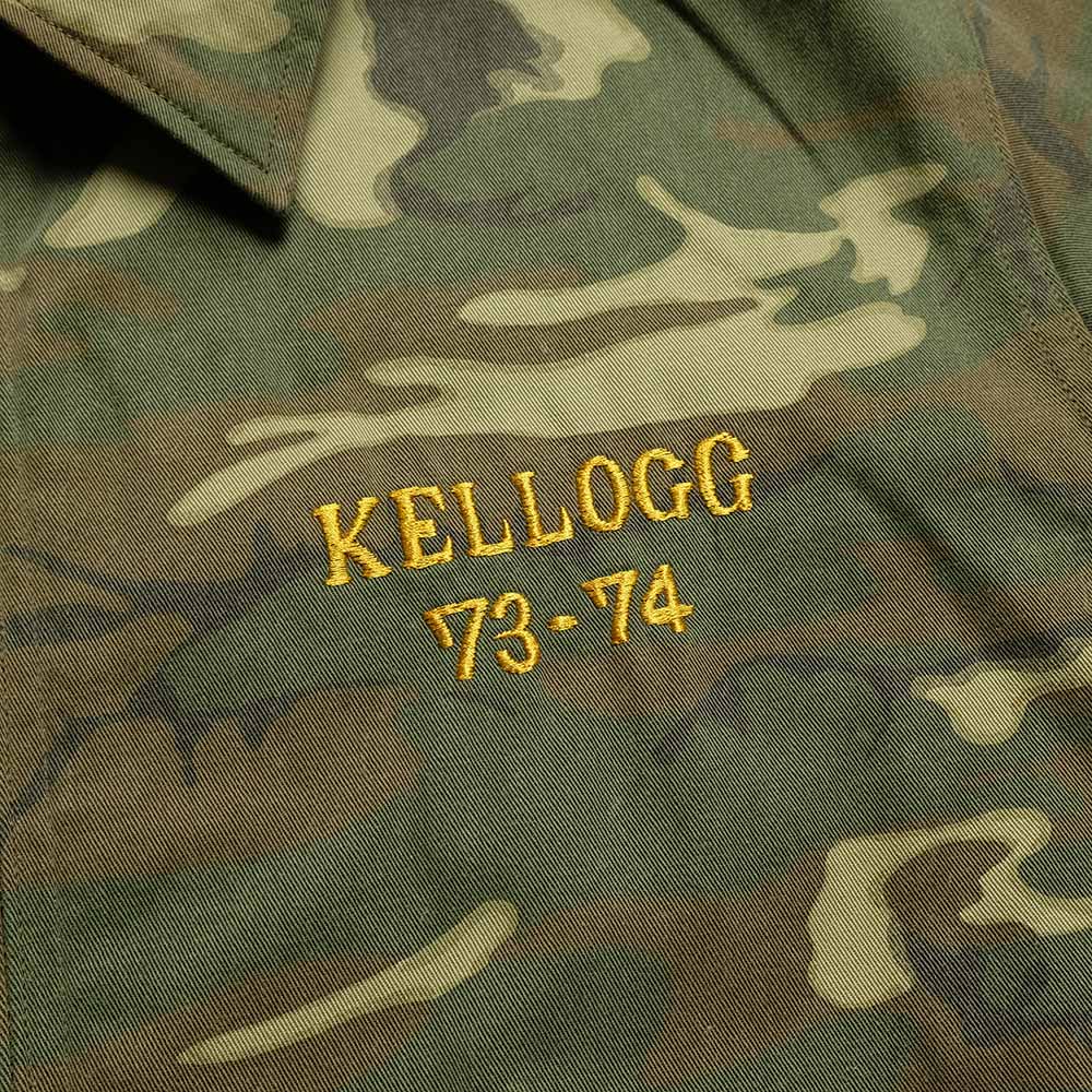 BUZZ RICKSON'S - TOUR JACKET ERDL CAMO - U.S. MARINE CORPS 3rd MAR. DIV. 3rd TKS. BN - BR15889