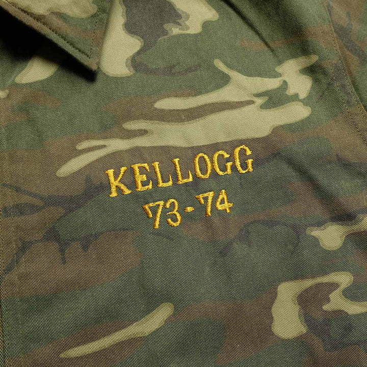 BUZZ RICKSON'S - TOUR JACKET ERDL CAMO - U.S. MARINE CORPS 3rd MAR. DIV. 3rd TKS. BN - BR15889