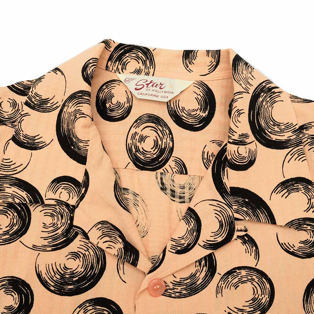 STAR OF HOLLYWOOD - DOBBY COTTON OPEN SHIRT - BUBBLE - SH39321