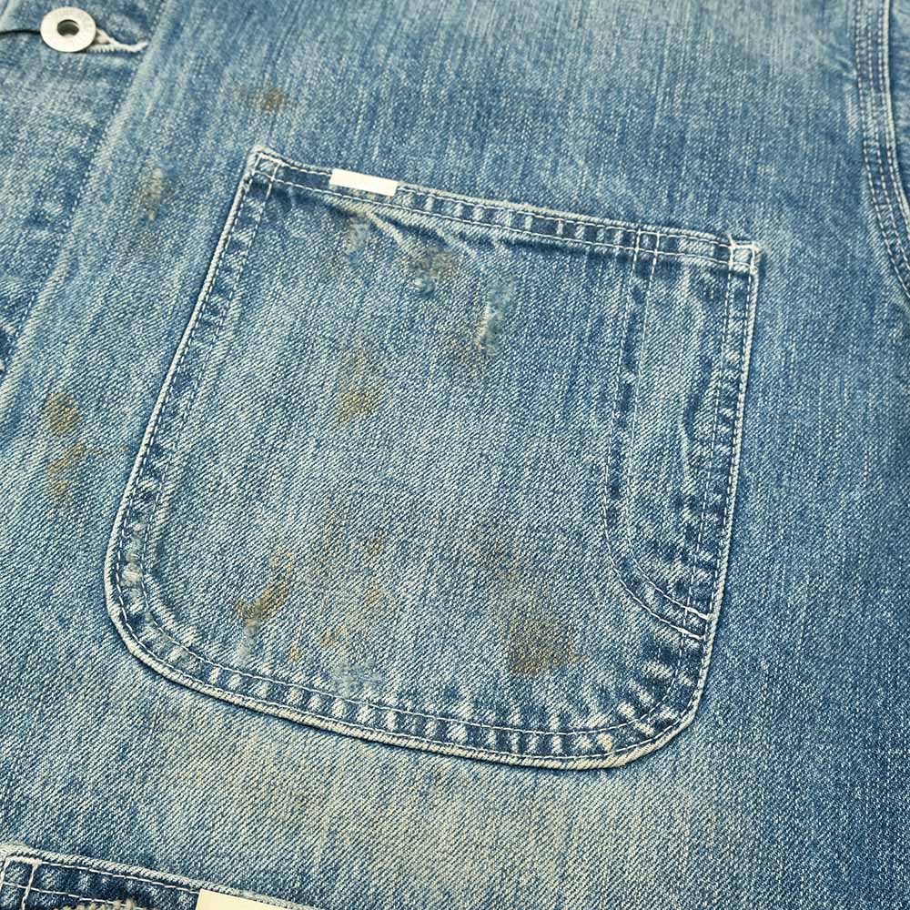 UNIVERSAL OVERALL - 12.75oz CONE DENIM REMAKE COVERALL - HT2433400-C