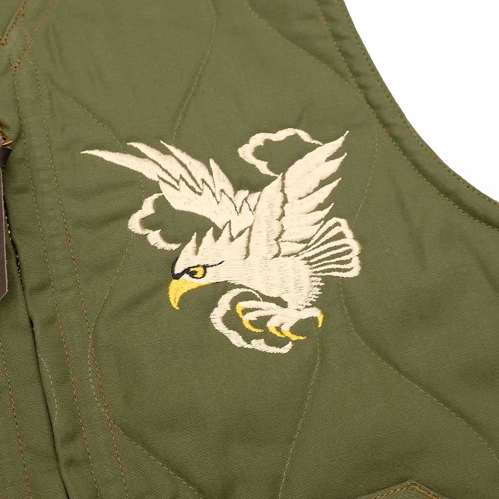 BUZZ RICKSON'S EMBROIDERY VEST - SUKA - BR15586