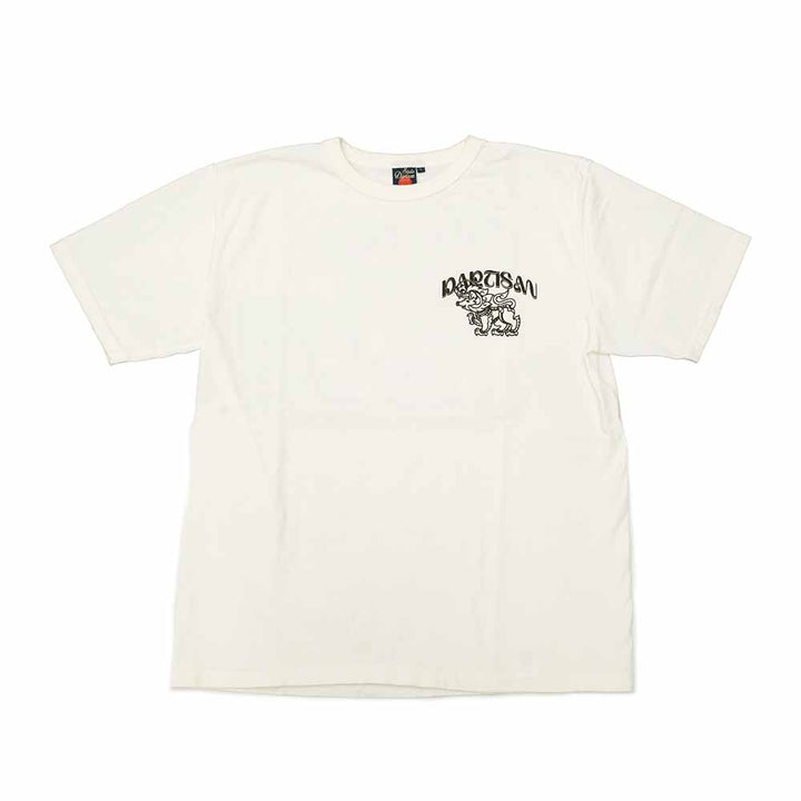 STUDIO D’ARTISAN - TSURI-AMI PRINT TEE - Kirin Buta - 8179A