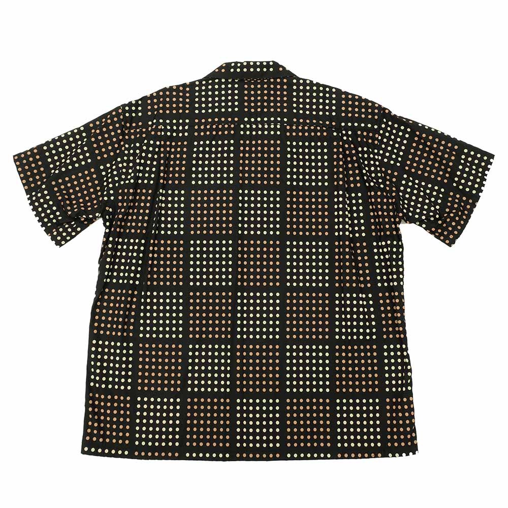 STAR OF HOLLYWOOD - TYPEWRITER COTTON OPEN SHIRT - POLKA DOT - SH39495