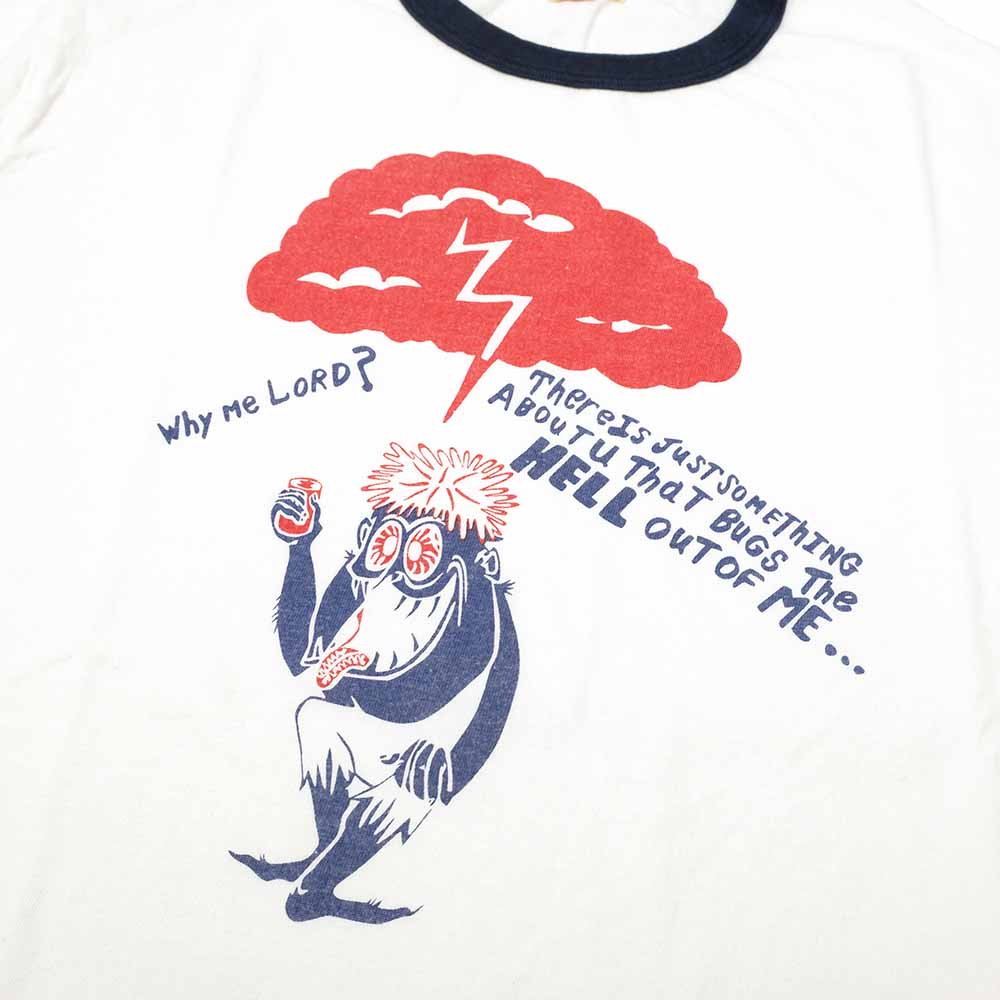 Whitesville - S/S RINGER T-SHIRT - WHY ME LORD - WV79521