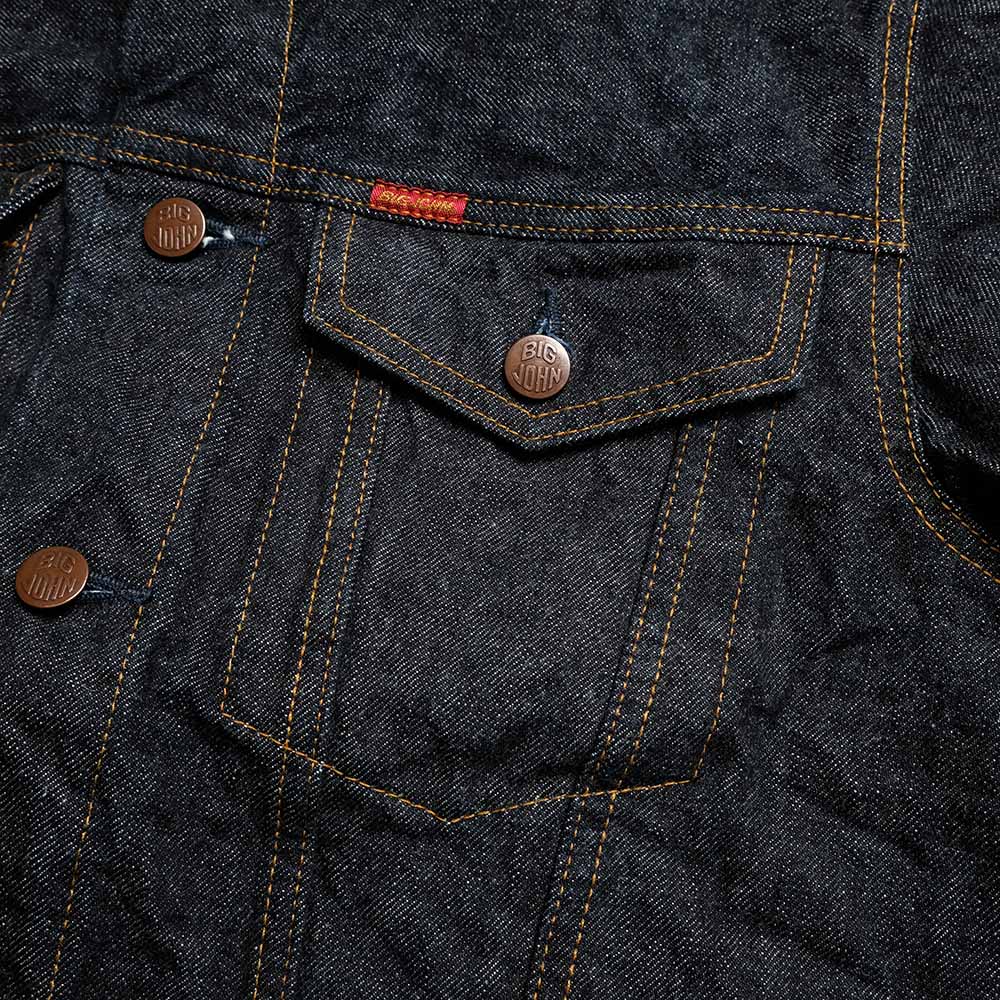 BIG JOHN - ISHIKAWADAI DENIM TRUCKER JACKET - S6953W – HINOYA
