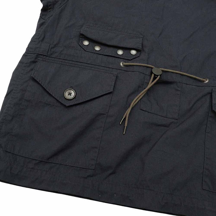 Sewing Chop O'alls - ROYAL NAVY SMOCK PARKA - SC233L02