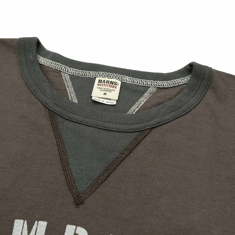 BARNS - COZUN DOUBLE V GUSSET L/S T-SHIRT - BOMBERS - BR-24407