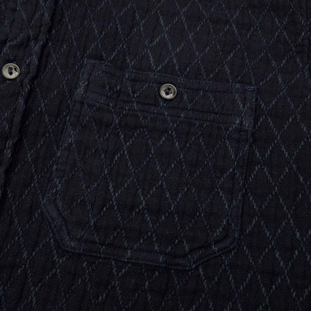 MOMOTARO JEANS - SASHIKO WORK SHIRT - MXLS1041