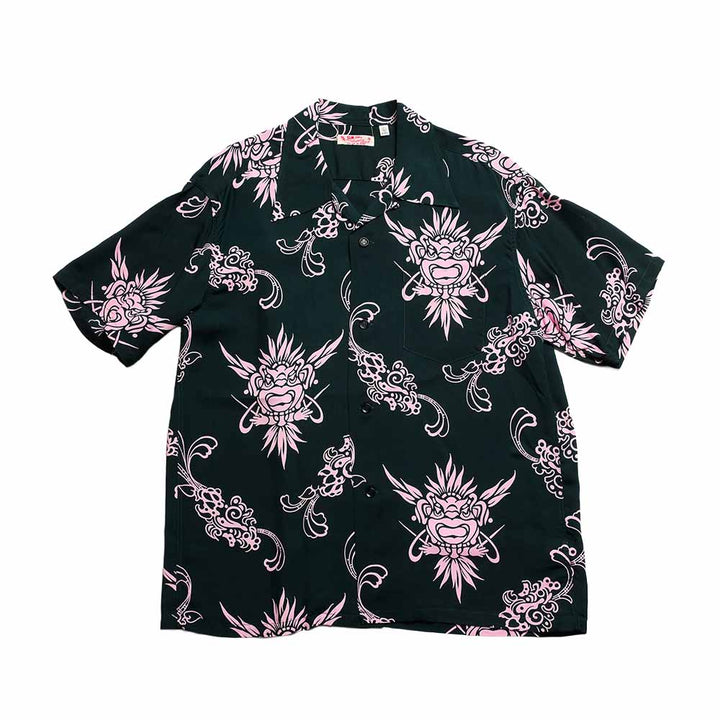 SUN SURF - S/S RAYON HAWAIIAN SHIRT - INCARNATION OF GOD - SS39611