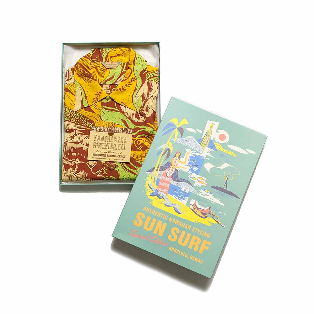 SUN SURF - SPECIAL EDITION - GAUGUIN WOODCUT MYSTIC - SHORT SLEEVE - SS39673