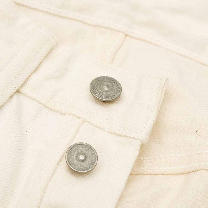 SUGAR CANE - 13oz. WHITE DENIM - 1947 MODEL - REGULAR STRAIGHT - SC42560