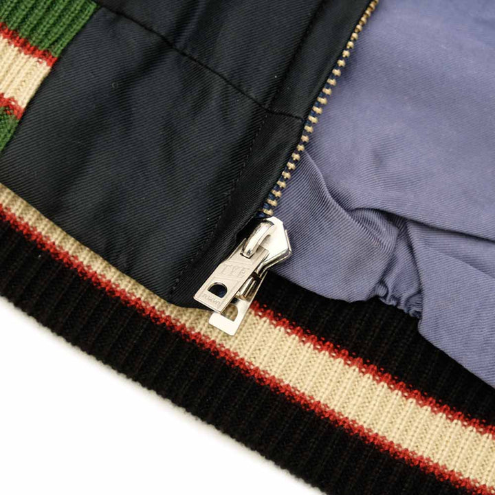 TAILOR TOYO - Acetate Souvenir Jacket - RED TIGER x EAGLE - (AGING MODEL) - TT15793-119