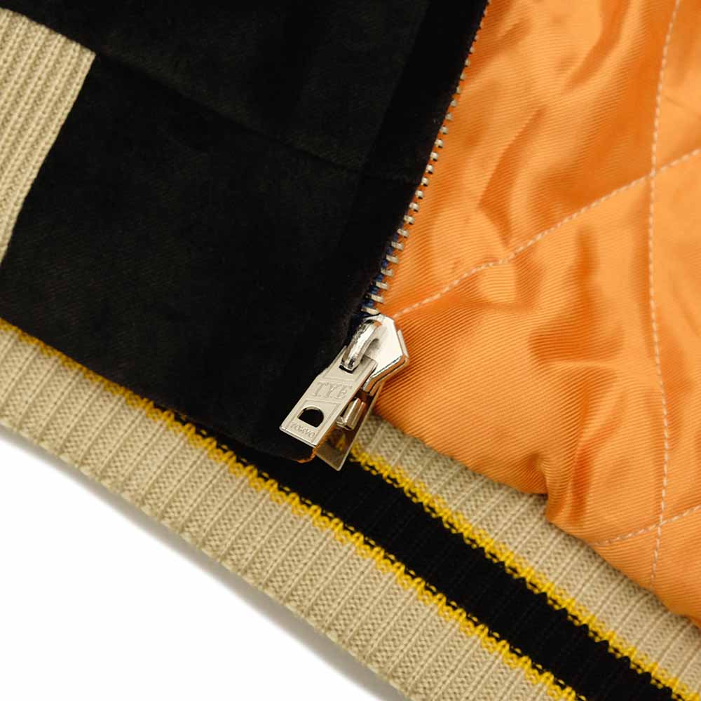 TAILOR TOYO - Velveteen Souvenir Jacket - POLAR BEAR x ALASKA MAP - TT15792-119