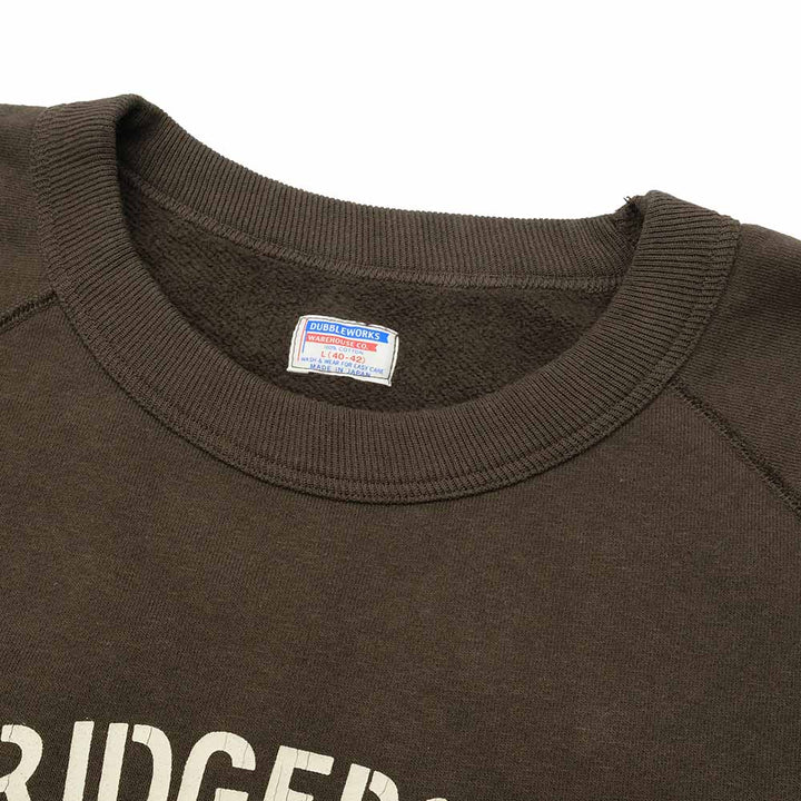 DUBBLEWORKS - RAGLAN CREW SWEAT - BRIDGE PORT - 83003BRI-23