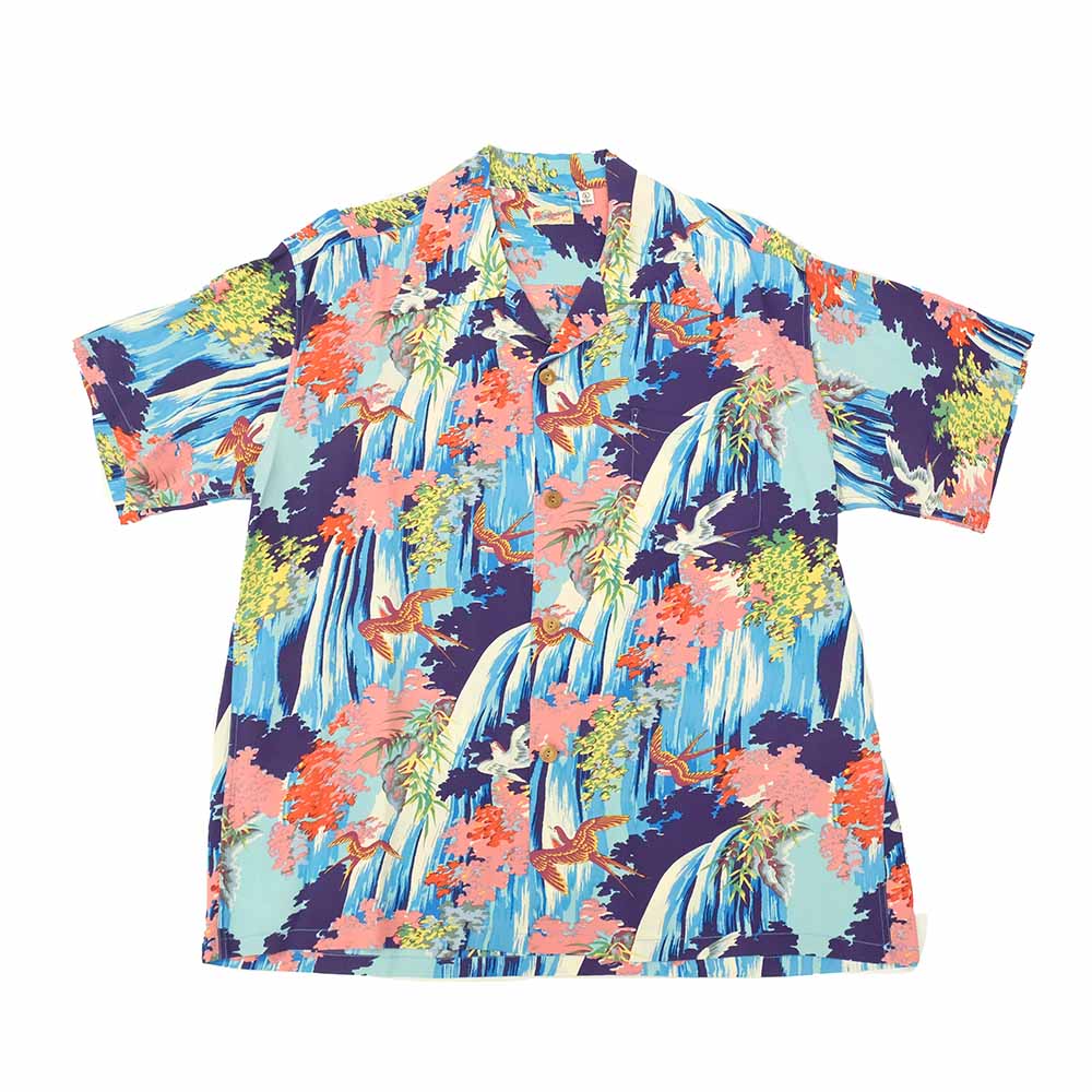 SUN SURF - S/S RAYON HAWAIIAN SHIRT - SWALLOW WILDLY FLUTTERING - SS39426