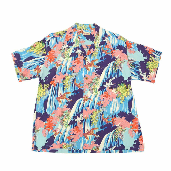 SUN SURF - S/S RAYON HAWAIIAN SHIRT - SWALLOW WILDLY FLUTTERING - SS39426