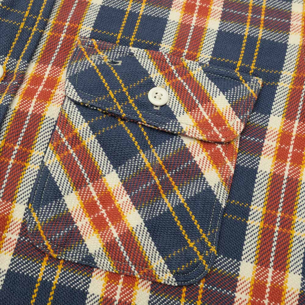 WAREHOUSE - Lot.3104 FLANNEL SHIRTS - C-Pattern - ONE WASH - 3104C-23