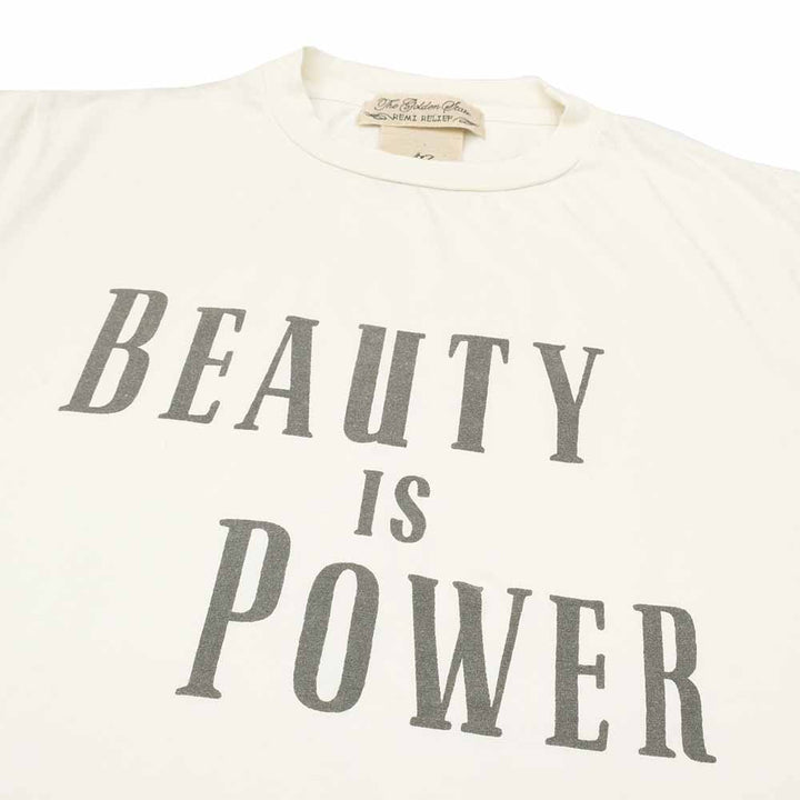 REMI RELIEF -  HARD SP Processing NEW FIT TEE - BEAUTY IS POWER - RN28369176
