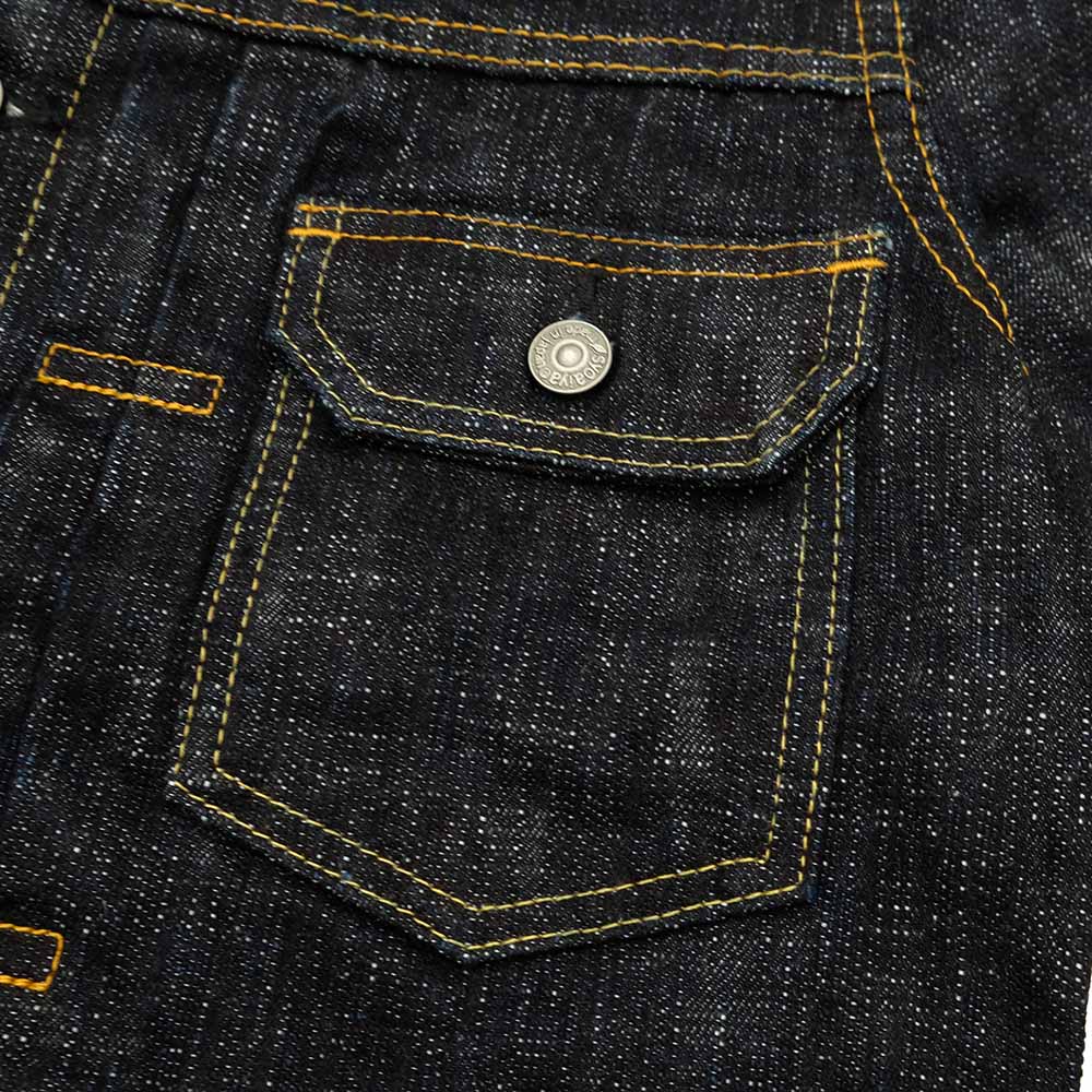 Pure Blue Japan - Double Slub Denim Type2 Jacket - 6111
