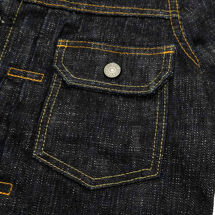 Pure Blue Japan - Double Slub Denim Type2 Jacket - 6111