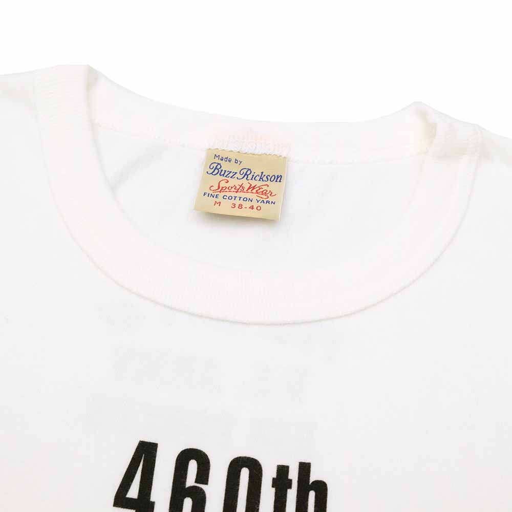 BUZZ RICKSON'S - GOVERNMENT ISSUE T-SHIRT - 460th BOMB.SQ. Black Panther - BR79575