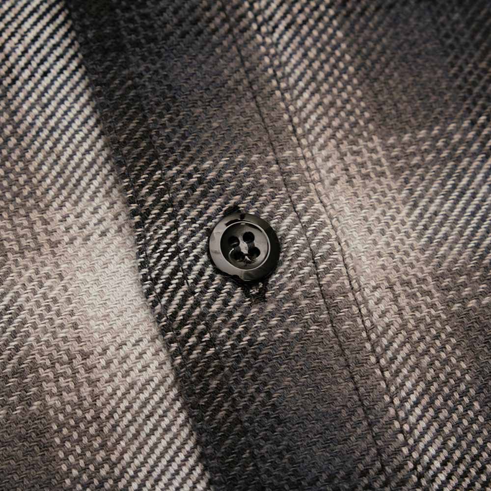 SUGAR CANE - TWILL PLAID WORK SHIRT - SC29561