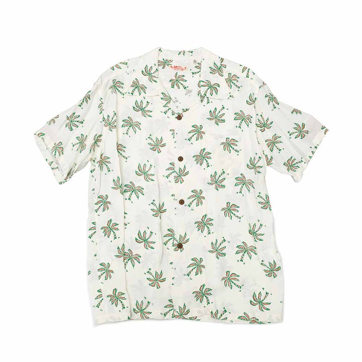 SUN SURF - S/S RAYON HAWAIIAN SHIRT - SCATTERED PALMTREE - SS39427