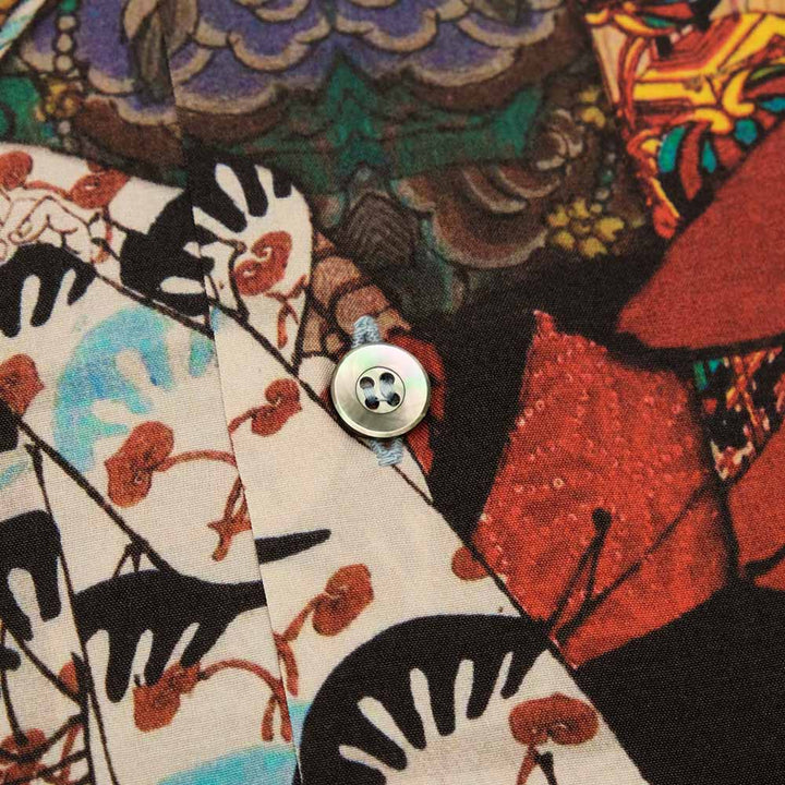 SUN SURF × National Treasure of Japan - TSUKIOKA YOSHITOSHI - SPECIAL EDITION - NISE MURASAKI INAKA GENJI - SS39531