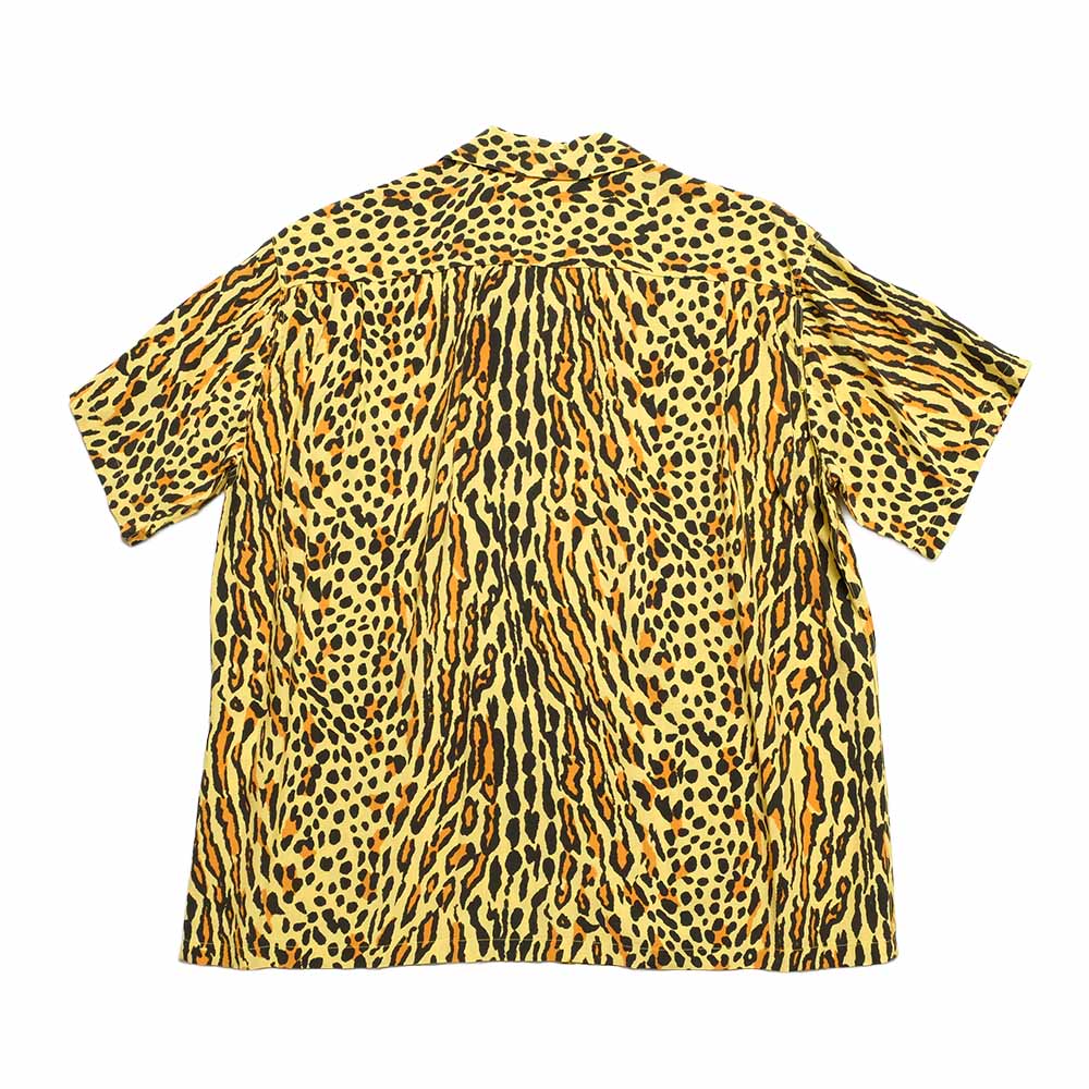 STAR OF HOLLYWOOD - HIGH DENSITY RAYON OPEN SHIRT - OCELOT - SH39708