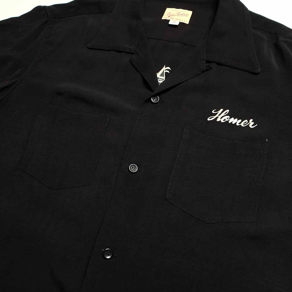 BUZZ RICKSON'S - BOWLING SHIRT - STRATEGIC AIR COMMAND - BR39735