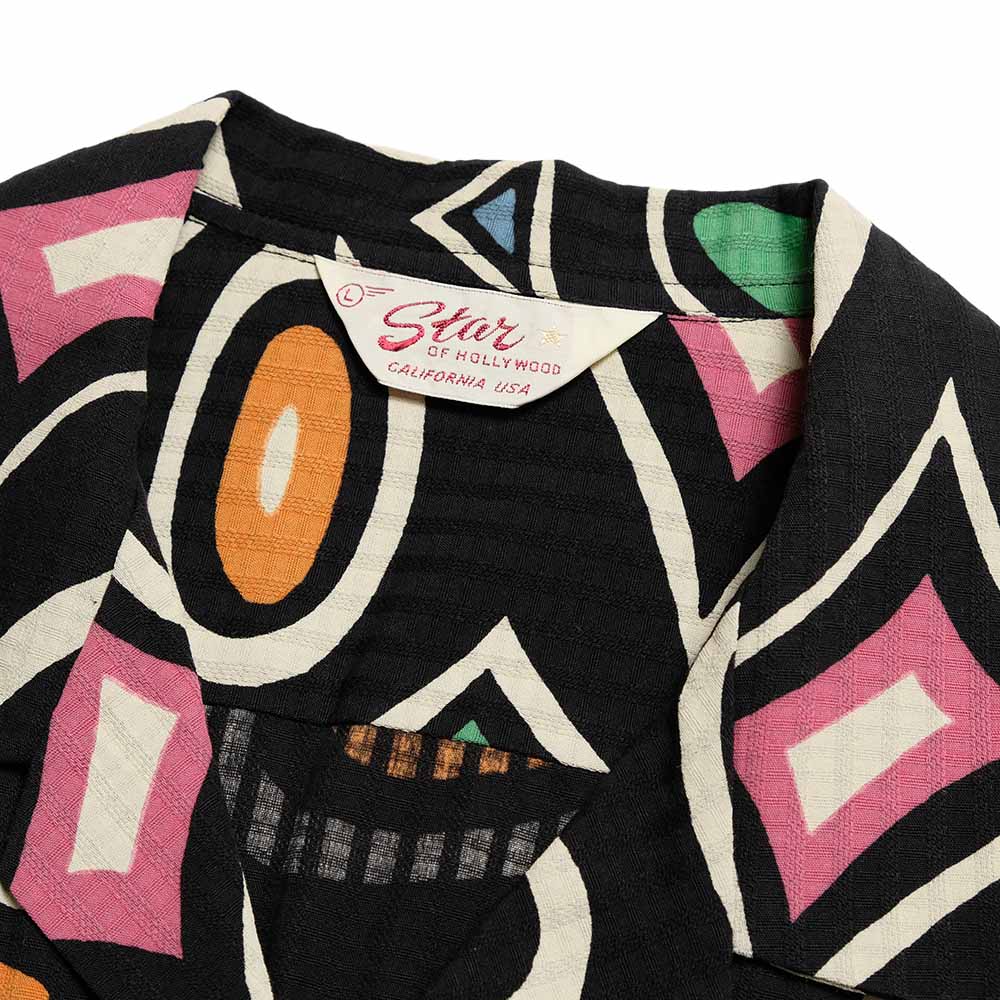 STAR OF HOLLYWOOD - DOBBY COTTON OPEN SHIRT - MODERN - SH29711