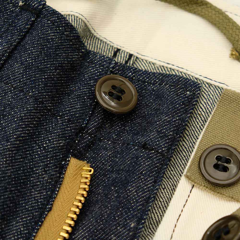 BUZZ RICKSON'S - TROUSERS Type M-51 - DENIM CIVILIAN MODEL - BR42586