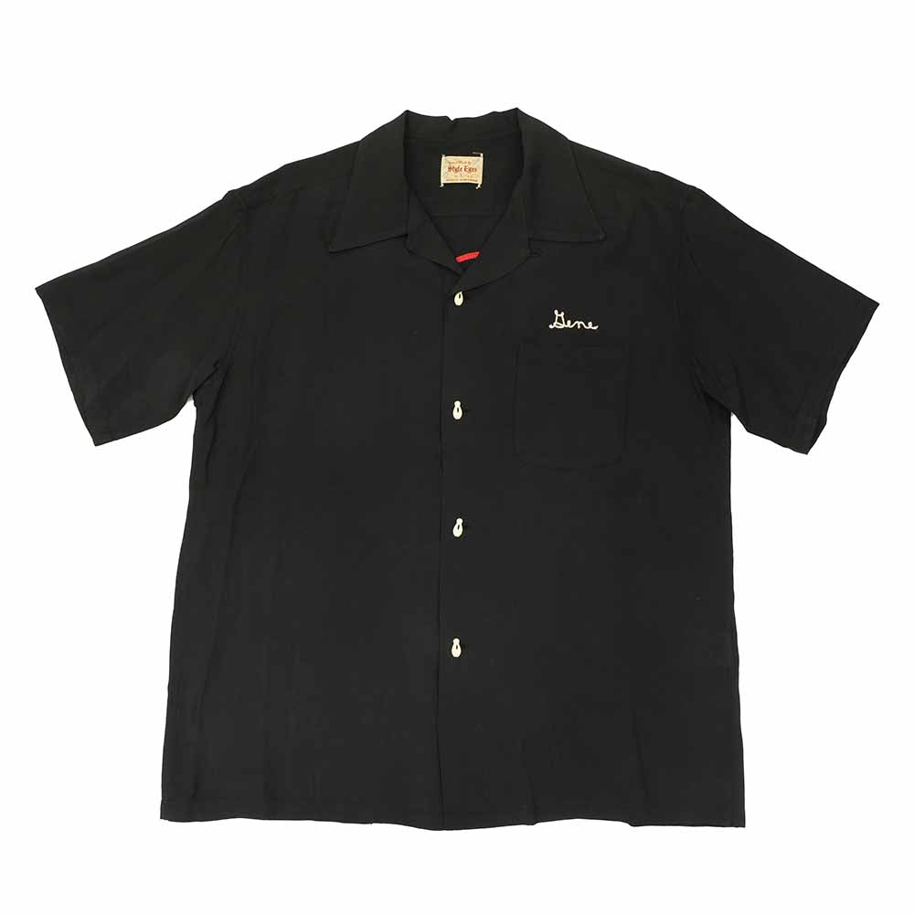 STYLE EYES - PLAIN WEAVE RAYON BOWLING S/S SHIRT - I.FA - SE39457