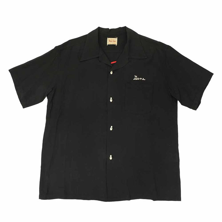 STYLE EYES - PLAIN WEAVE RAYON BOWLING S/S SHIRT - I.FA - SE39457