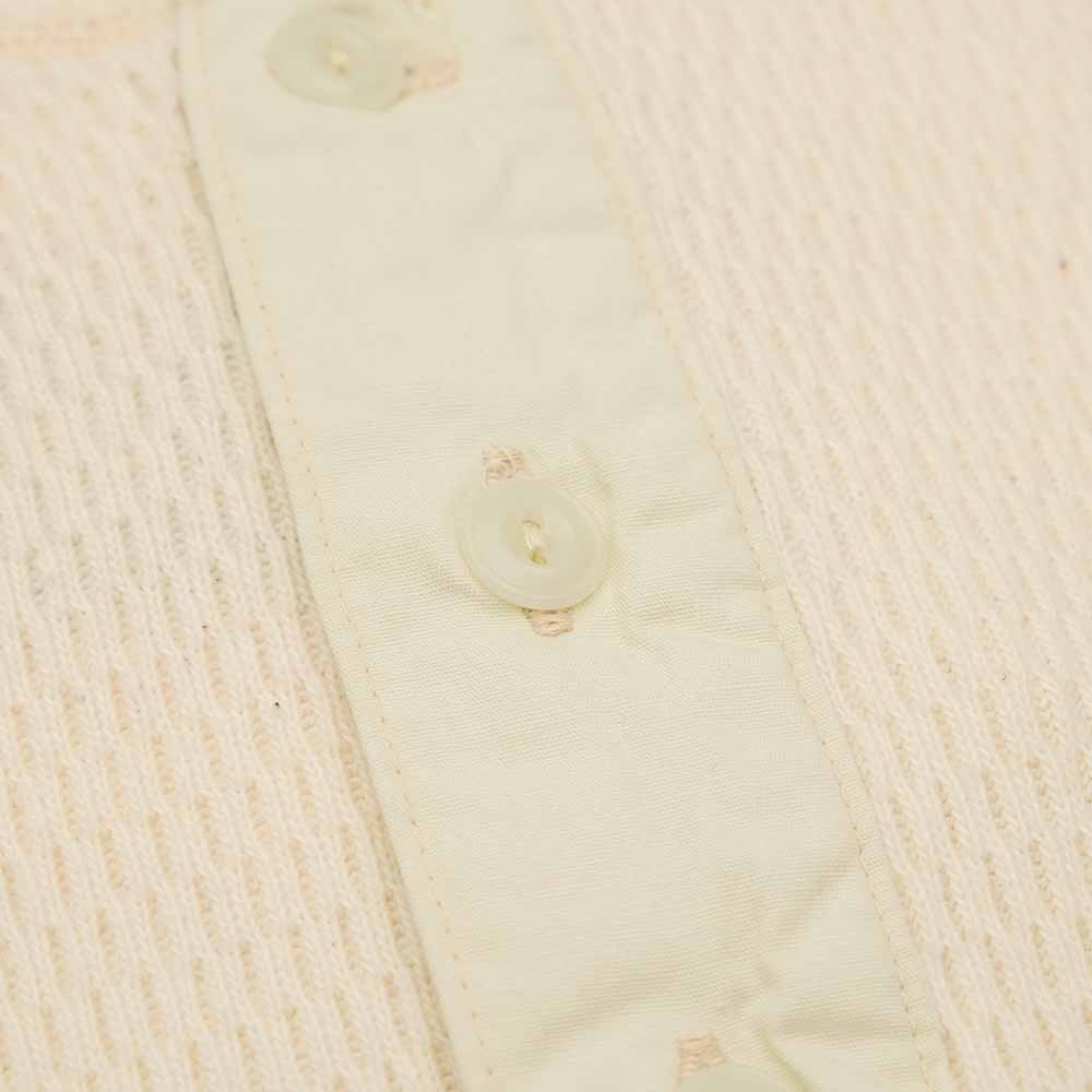 BUZZ RICKSON'S - THERMAL HENLEY NECK T-SHIRTS - BR68130