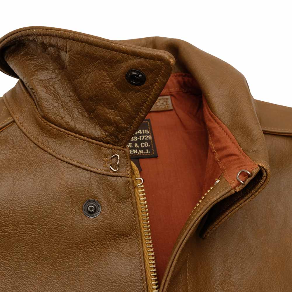 WAREHOUSE - Lot 2232 WERBER LEATHER COAT CO. TYPE A-2 JACKET ORDER NO.33-1729 - 2232-25