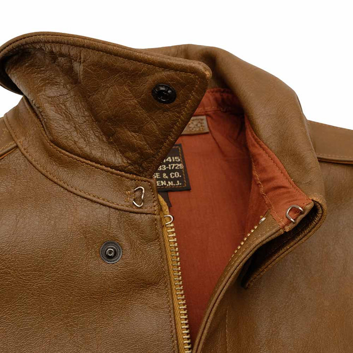 WAREHOUSE - Lot 2232 WERBER LEATHER COAT CO. TYPE A-2 JACKET ORDER NO.33-1729 - 2232-25