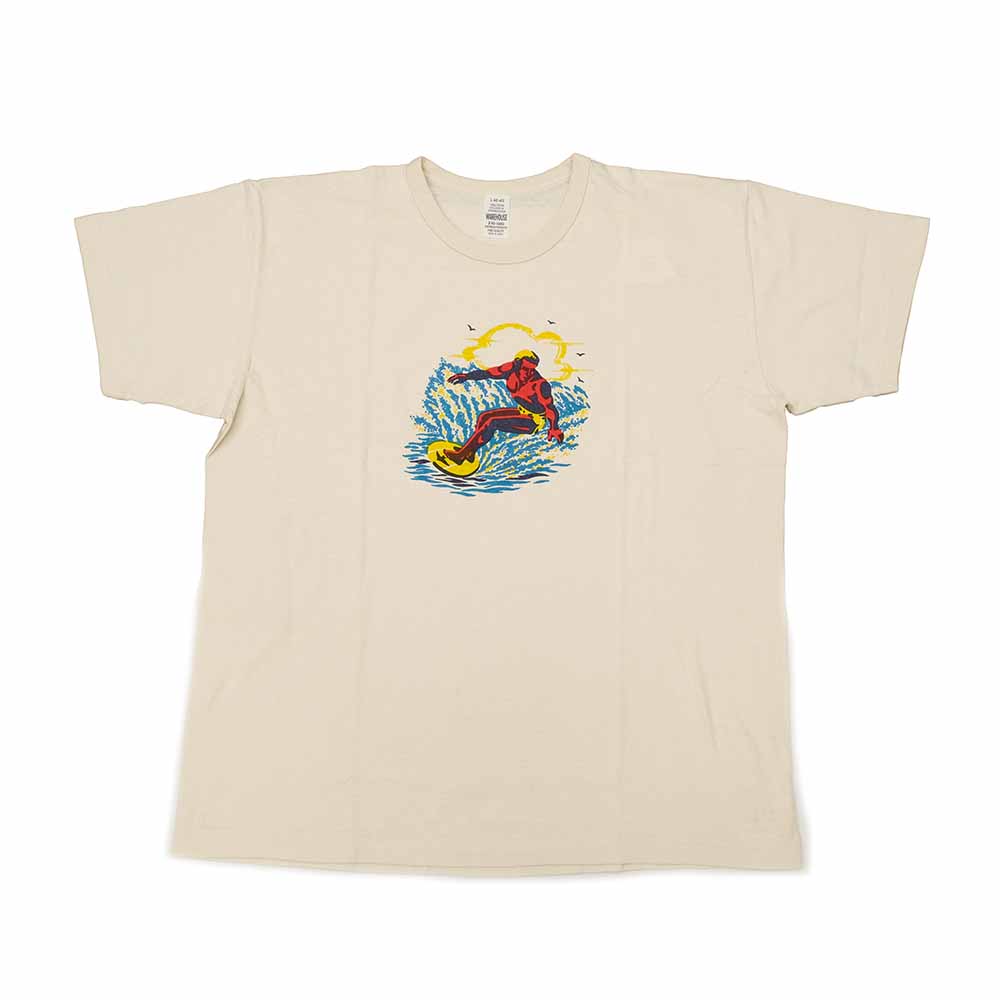 WAREHOUSE - 2ND HAND SERIES - Lot.4064 - S/S T-SHIRTS - SURFER SST - 4064SUR-25