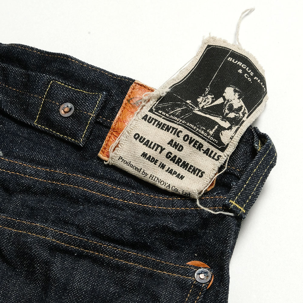 Burgus Plus - Natural Indigo Selvedge Jeans - 1928 Cinch-Back Model - 928-XX-02