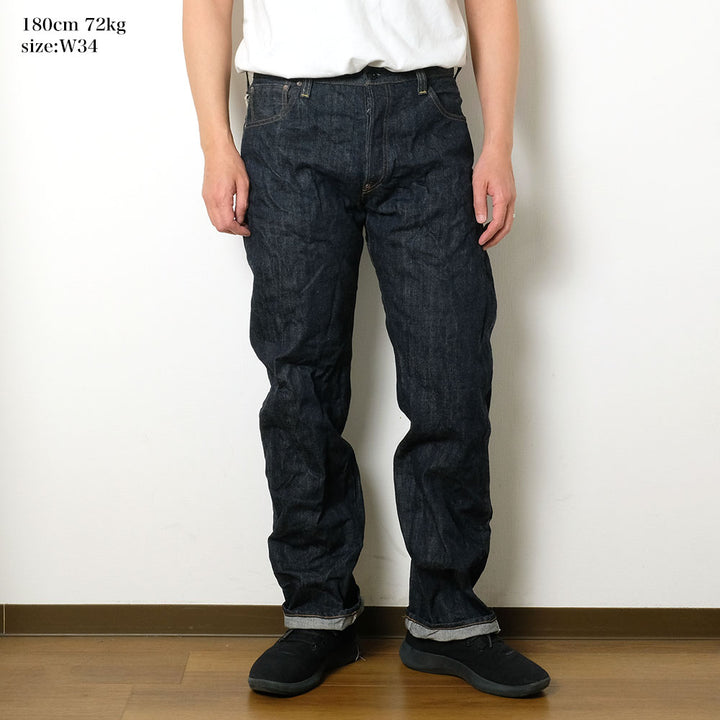 Burgus Plus - Natural Indigo Selvedge Jeans - 1928 Cinch-Back Model - 928-XX-02