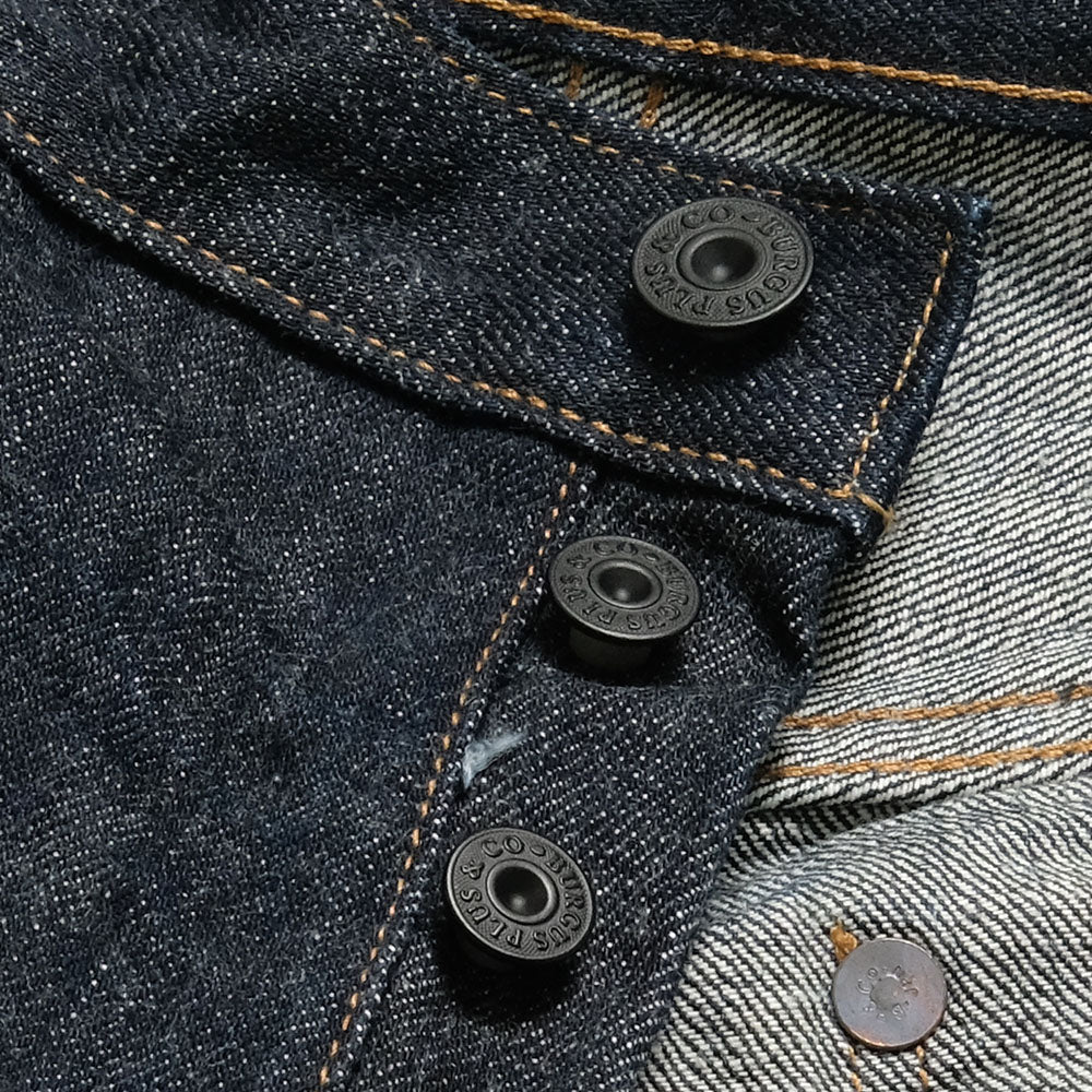 Burgus Plus - Natural Indigo Selvedge Jeans - 1928 Cinch-Back Model - 928-XX