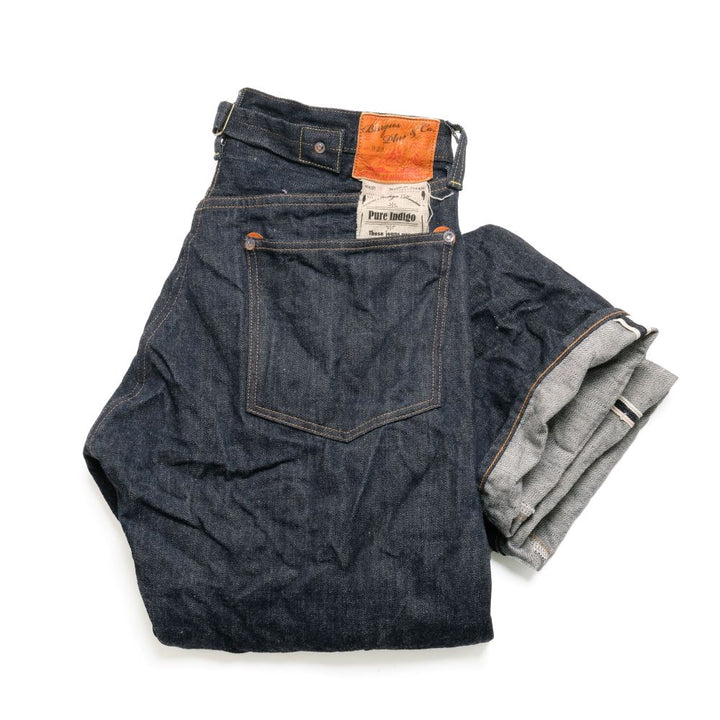 Burgus Plus - Natural Indigo Selvedge Jeans - 1928 Cinch-Back Model - 928-XX