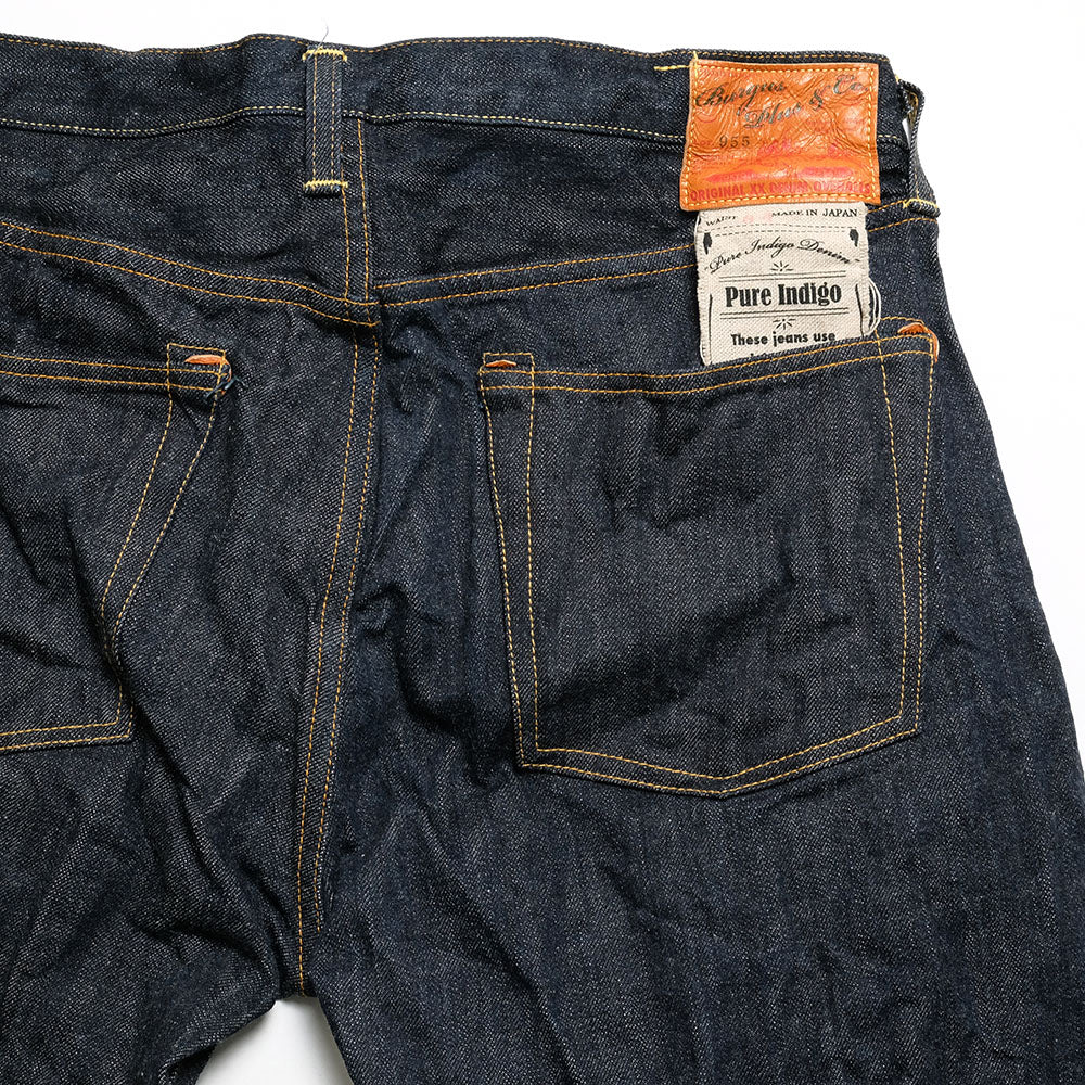 Burgus Plus - Natural Indigo Selvedge Jeans - 1955 Model - 955-XX-02